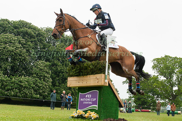Kate  Honey (GBR) riding  Fernhill Now Or Never