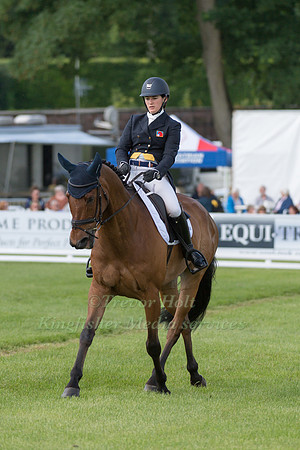 JASMIN  GAMBIRASIO (SUI) AND THATS IT II TAKING PART IN THE DRESSAGE PHASE OF THE  CCI THREE STAR COMPETITION AT THE 2017 EQUI-TREK BRAMHAM INTERNATIONAL HORSE TRIALS