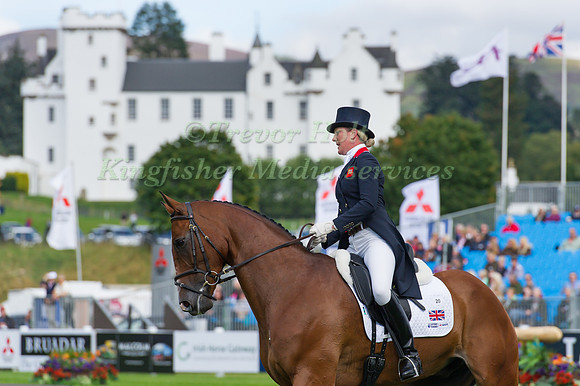 Nicola Wilson of Great Britain riding One Two Many