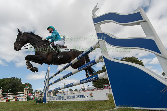 ANDREW  HOY (AUS) RIDING CHEEKY CALIMBO