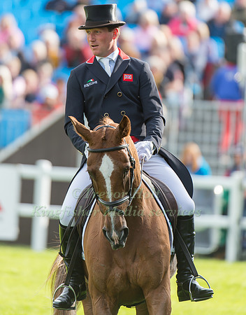 Oliver Townend of Great Britain riding Fenyas Elegance