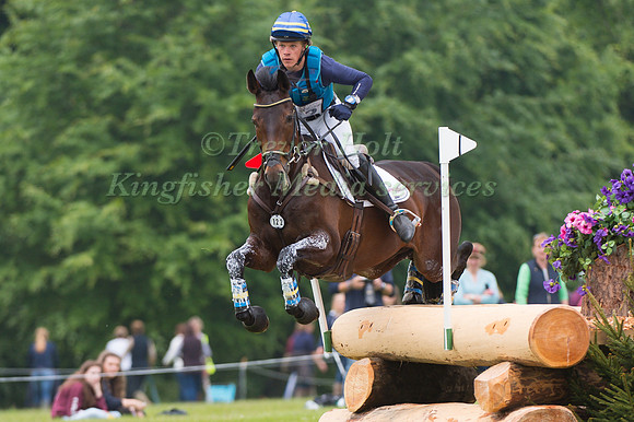 Ludwig Svennerstal (GBR) riding Franzipan