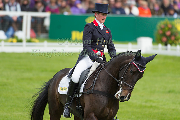 Nicola Wilson (GBR) riding Beltane Queen