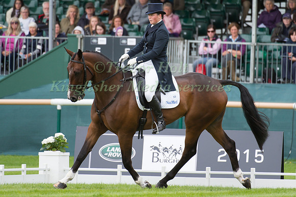 Lucy Wiegersma (GBR) and  Mr Chunky