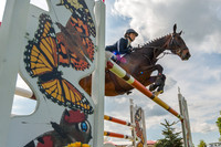 Alice Casburn (GBR) and Topspin