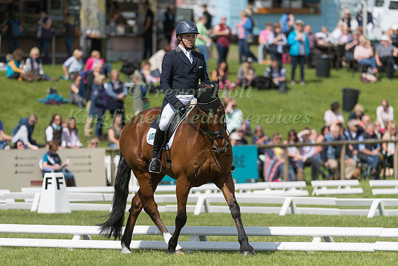BEN HOBDAY (GBR) AND MULRYS ERROR TAKING PART IN THE DRESSAGE PHASE OF THE  CCI THREE STAR COMPETITION AT THE 2017 EQUI-TREK BRAMHAM INTERNATIONAL HORSE TRIALS