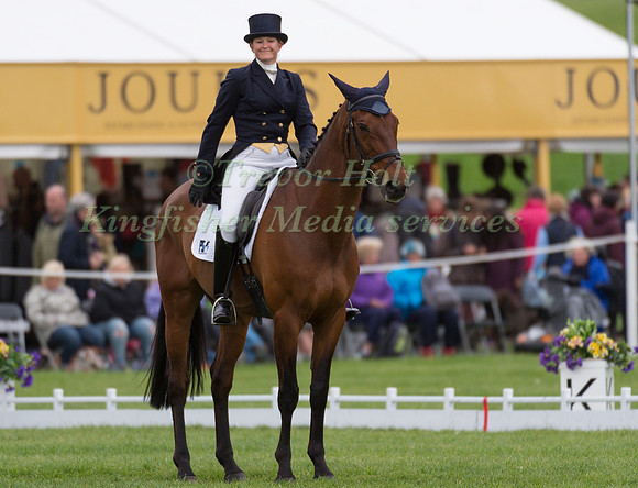 SARAH COHEN (GBR) RIDING  TREASON COMPETING IN THE  DRESSAGE PHASE OF THE  CIC THREE STAR COMPETITION AT THE  2017 DODSON AND HORRELL  CHATSWORTH INTERNATIONAL HORSE TRIAL.