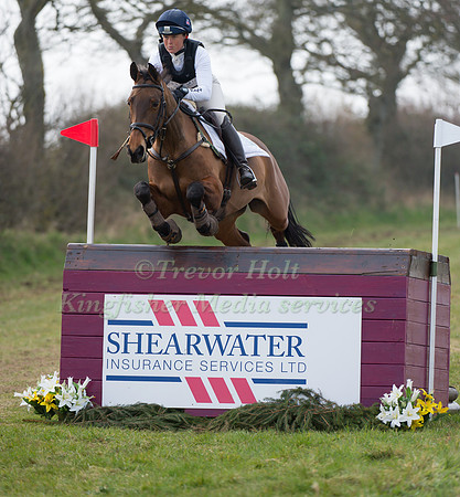 Pippa Funnell riding Billy Cuckoo