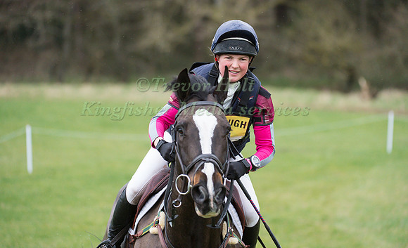 Emily Parker riding Harelaw Wizard