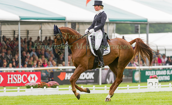 Emily Llewellyn and Green lawn Sky High