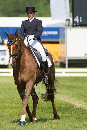 Ellen Svennerstal (SWE) riding Southway