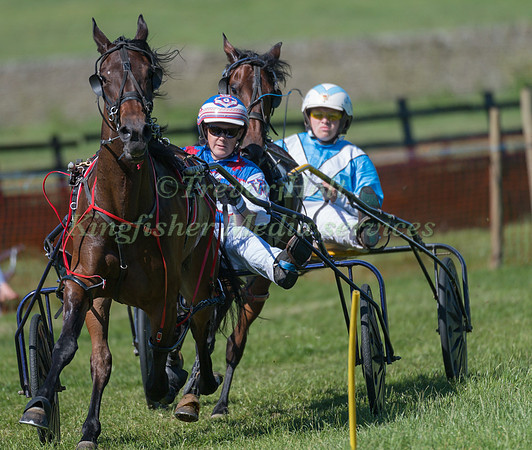 Harness racing at Helifield , Yorkshire