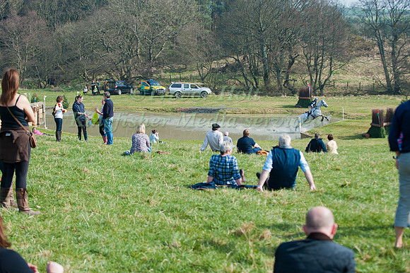 Burgham Horse trials Water Jump