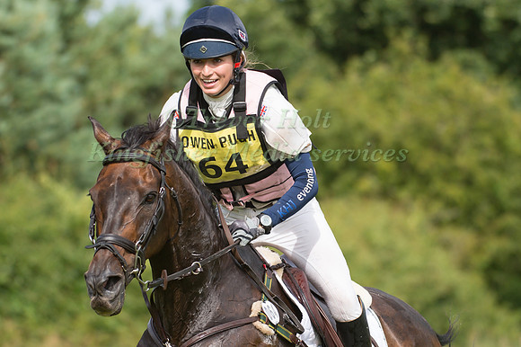 Kristina Hall-Jackson riding Lemington Lets Dance