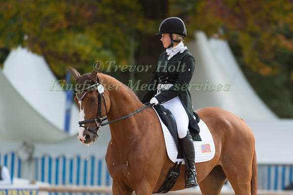 Katie Ruppel of the United States of America riding Houdini