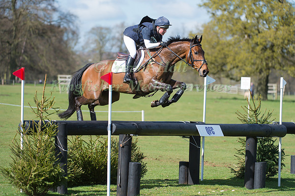 Sarah Parkes  riding Balladeer Durban Hills