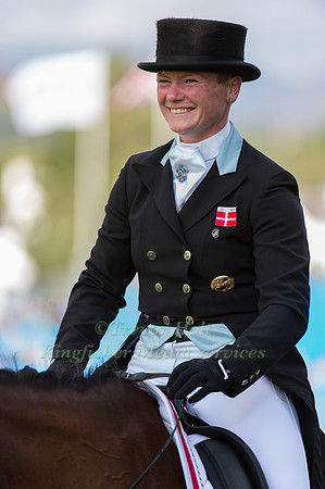 Hanne Wind Ramsgaard of Denmark riding Vestervangs Arami