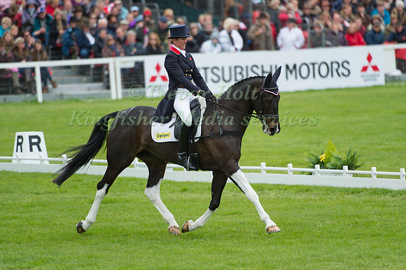 Nicola Wilson (GBR) riding Beltane Queen
