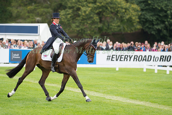 Pippa Funnell of Great Britain riding Sandman 7