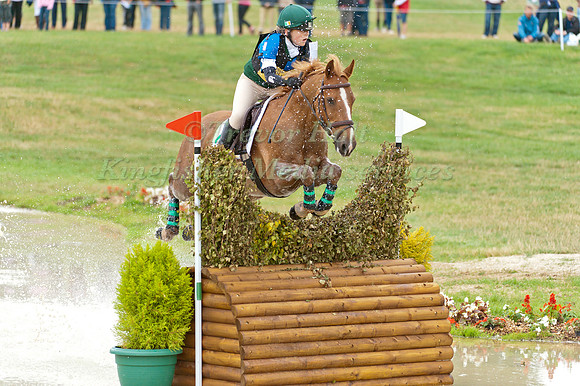 Jodie O'Keeffe and  Castleview Rakish Milly