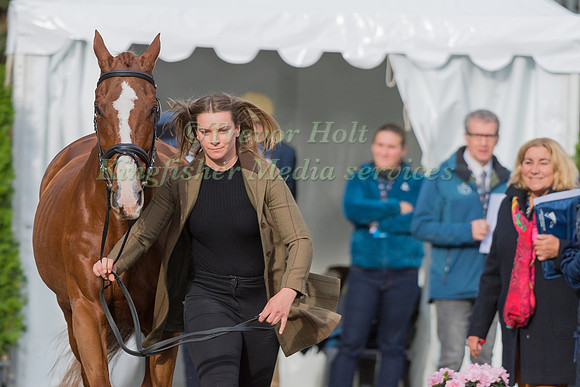 CHARLOTTE EAST (GBR) AND KING ALBERT