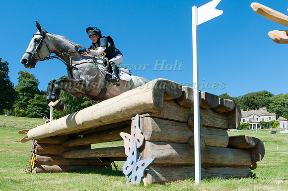 LOUISE HARWOOD (GBR) RIDING BALLADEER MILLER MAN