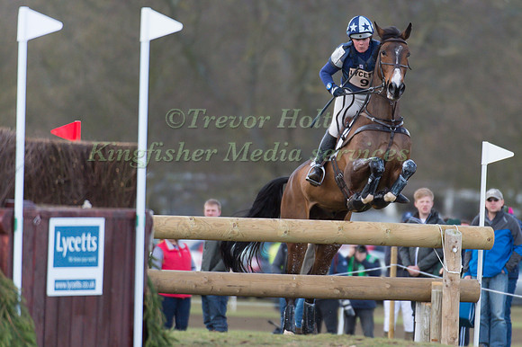 Lucy McCarthy  riding Mr Chunky