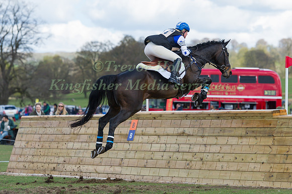 Sophie Platt riding Be Be III