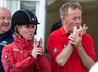 Hinrich Romeike and Bettina Hoy at the prize Giving