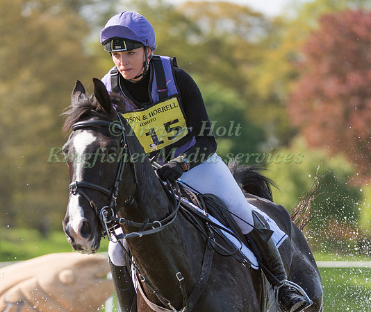 EMILY KING (GBR) RIDING  COOLEY CURRENCY COMPETING IN THE CROSS COUNTRY PHASE OF THE  CIC THREE STAR COMPETITION AT THE  2017 DODSON AND HORRELL CHATSWORTH INTERNATIONAL HORSE TRIAL.