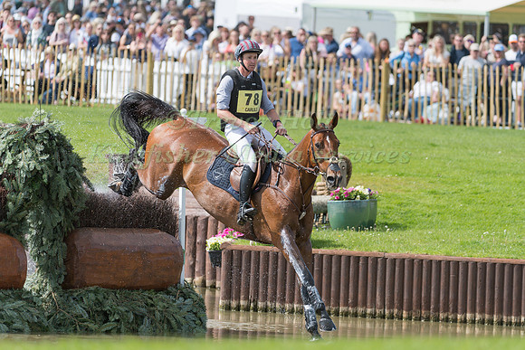 Thomas Carlile (FRA) and Zanzibar Villa Rose Z