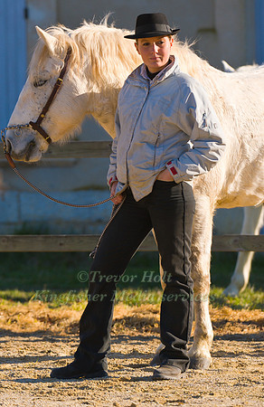 Camague horse shown in hand  at the Camagri