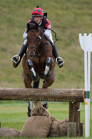 David Britnell (GBR) riding Continuity