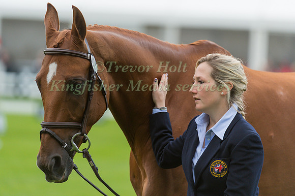 Laura Collett of Great Britain with Grand Manoeuvre