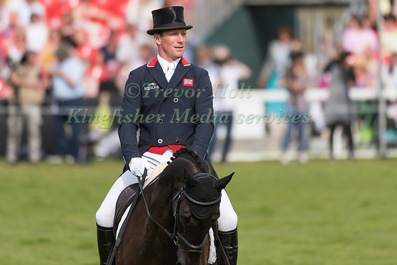 Oliver Townend of Great Britain  riding Black Tie