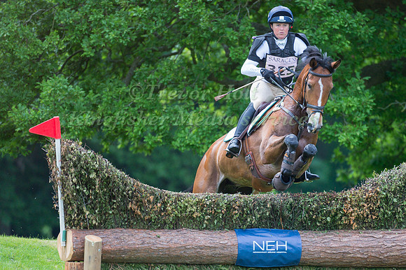 PIPPA FUNNELL (GBR) RIDING MAJAS HOPE TAKING PART IN THE CROSS COUNTRY PHASE OF THE CICO THREE STAR AT THE 2017 HOUGHTON INTERNATIONAL HORSE TRIALS