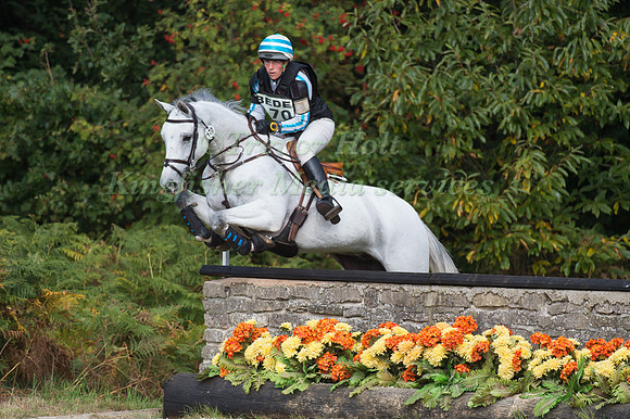 Rhian Smith of Great Britain riding  BORIS VII