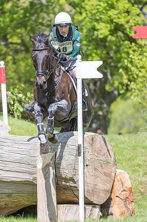 Aoife Clark (IRL) riding Vaguely North