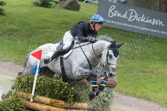 LUDWIG  SVENNERSTAL (SWE) AND PARAMOUNT IMPORTANCE TAKING PART IN THE CROSS COUNTRY PHASE OF THE  CCI THREE STAR COMPETITION AT THE 2017 EQUI-TREK BRAMHAM INTERNATIONAL HORSE TRIALS