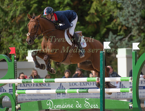 Francois Lemiere (FRA) riding Tim De La Land