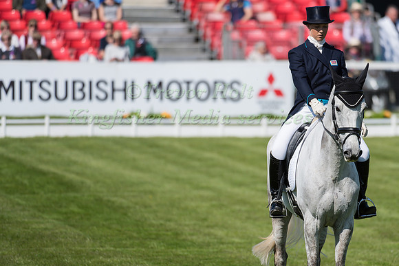 Dani Evans of Great Britain  riding Smart Time