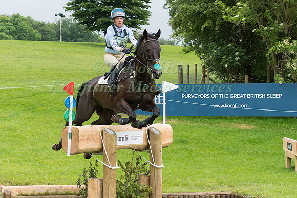 IZZY TAYLOR (GBR) AND TREVIDDEN TAKING PART IN THE CROSS COUNTRY PHASE OF THE  CIC THREE STAR COMPETITION AT THE 2017 EQUI-TREK BRAMHAM INTERNATIONAL HORSE TRIALS