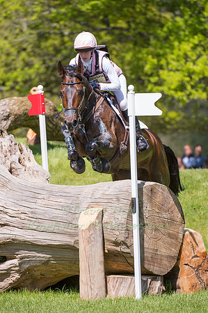 Rose Carnegie (GBR) riding Landine