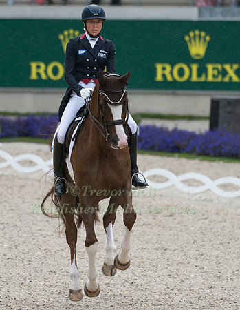 Ingrid Klimke (GER) and Geraldine 189  taking part in the Prize of VUV - Vereinigte Unternehmerverbände Aachen Prix St. Georges CDI4*