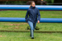KITTY KING WALKING THE XC COURSE