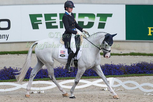 Lauren Kieffer (USA) and Landmark's Monte Carlo