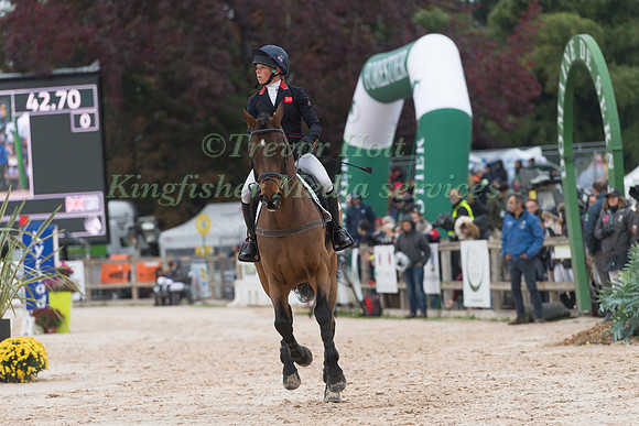 ROSALIND CANTER (GBR) AND ZENSHERA