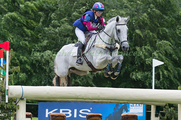 EMMA FORSYTH (GBR) AND SOLTAIR JUSTICE TAKING PART IN THE CROSS COUNTRY PHASE OF THE  CCI THREE STAR COMPETITION AT THE 2017 EQUI-TREK BRAMHAM INTERNATIONAL HORSE TRIALS