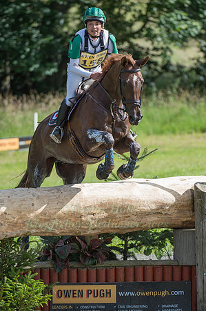 Toshiyuki   Tanaka (JPN) riding Balla Star Bay