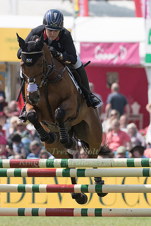 GEMMA TATTERSALL (GBR) AND SANTIAGO BAY